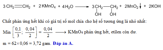 Etilen làm mất màu dung dịch KMnO4: Cách hoạt động và ứng dụng trong phân tích hóa học